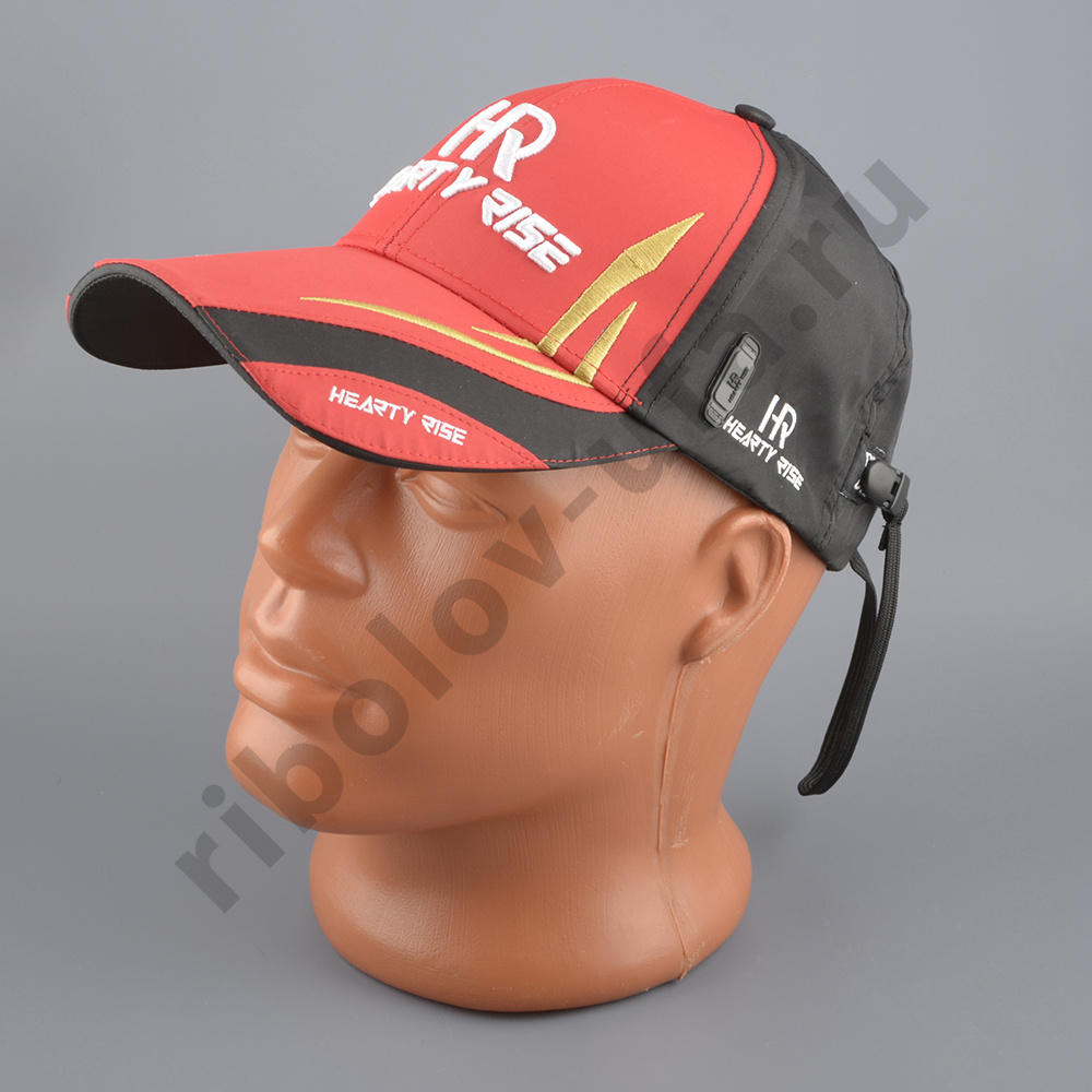 Кепка Hearty Rise Красная с золотом