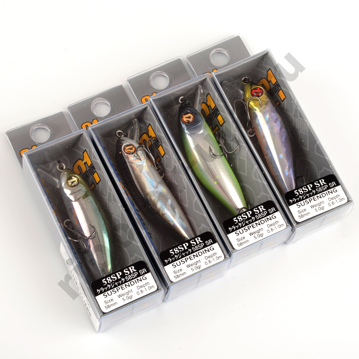 Воблер Pontoon 21 Crack Jack 78F-SR, 78мм., 9.6гр., погруж.0.7-1.0 м., №007