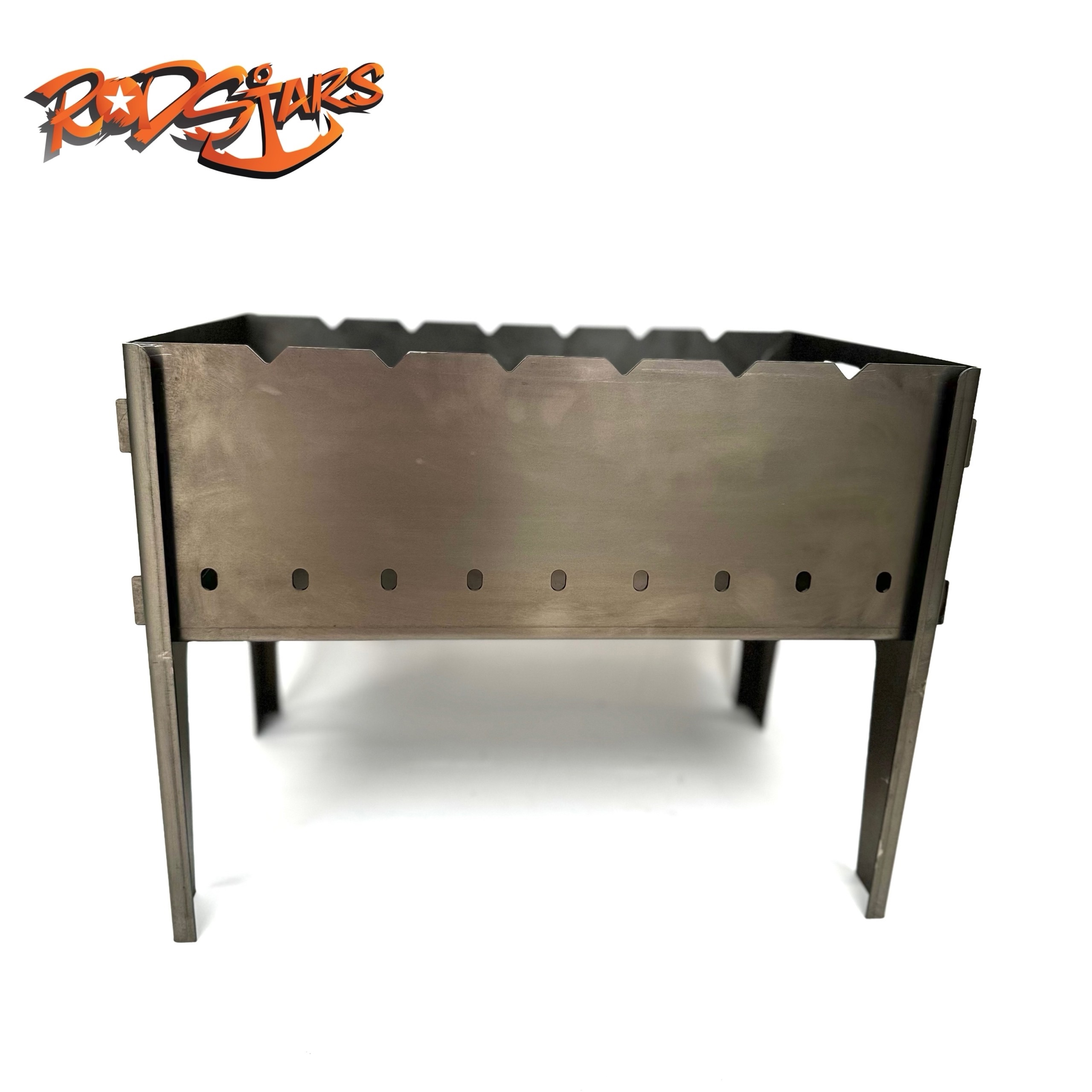 Мангал разборный Rod Stars (сталь 2мм) ш320мм*д470мм*в370мм