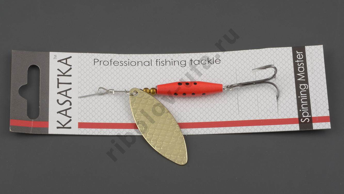 Блесна вращ. Kasatka 17гр. Gold-002-L  SF05-07A