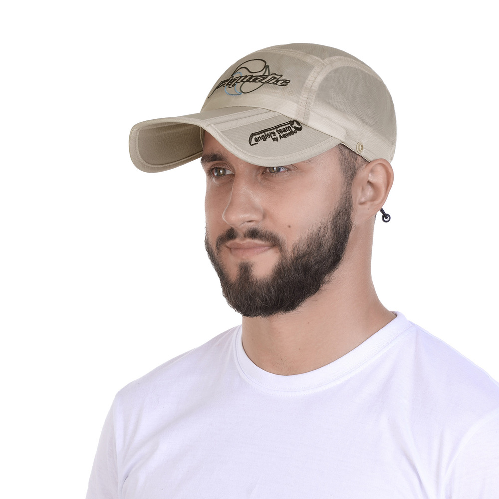 Кепка Aquatic KA-18Б складная с антимоск.бафом цв.бежевый