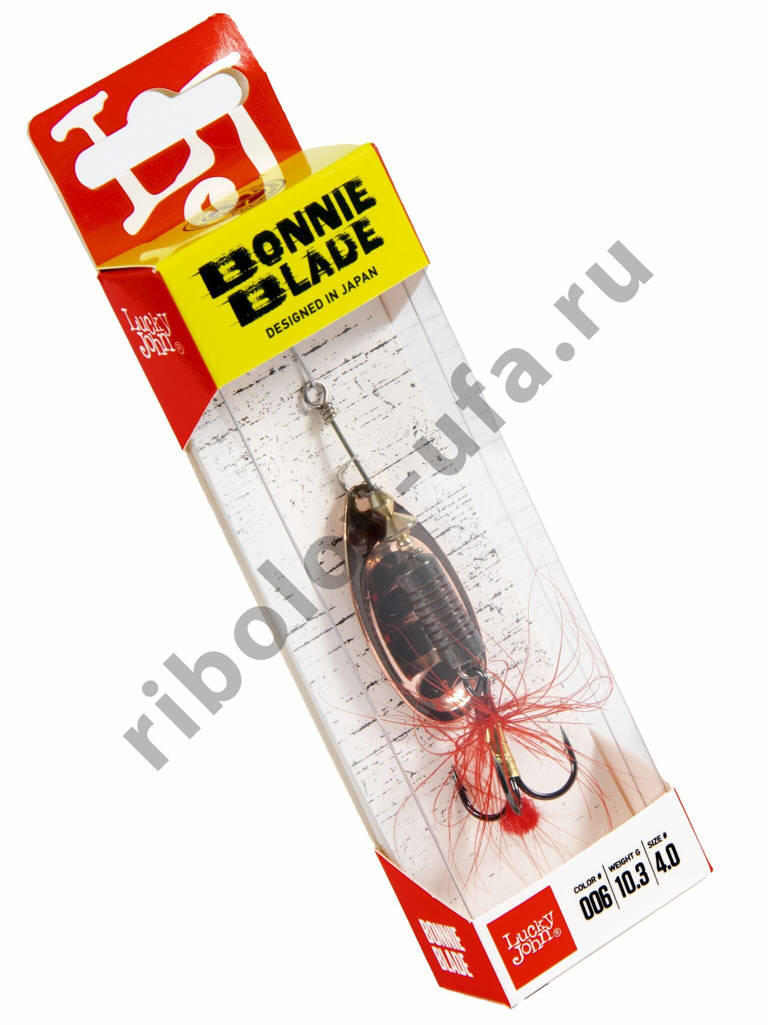 Блесна вращ. Lucky John Bonnie Blade #04, 10.3гр., цв. 006