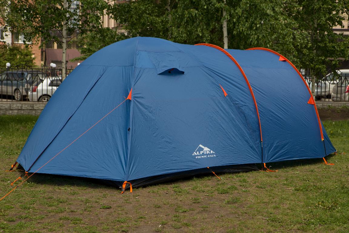 Палатка Alpika Picnic-4 lux, 4-х местная