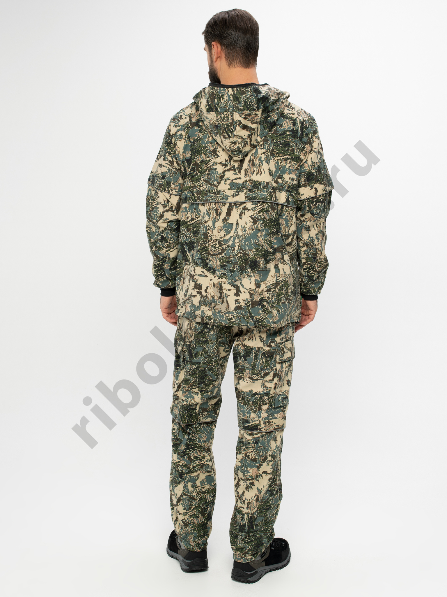 Костюм Huntsman Антигнус-Люкс с ловушк. и пыльн. цв. Лабиринт, тк.Твил-Пич. р.48-50 рост 170-176