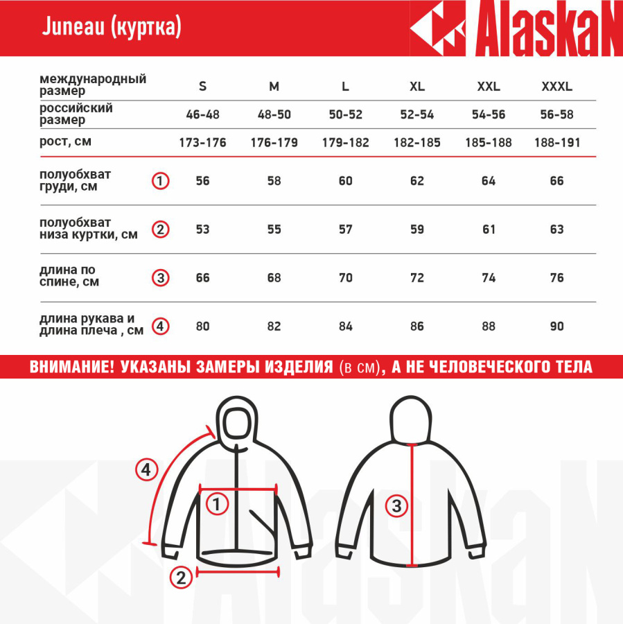 Куртка Alaskan Juneau Red утепл.стеганая р. XL