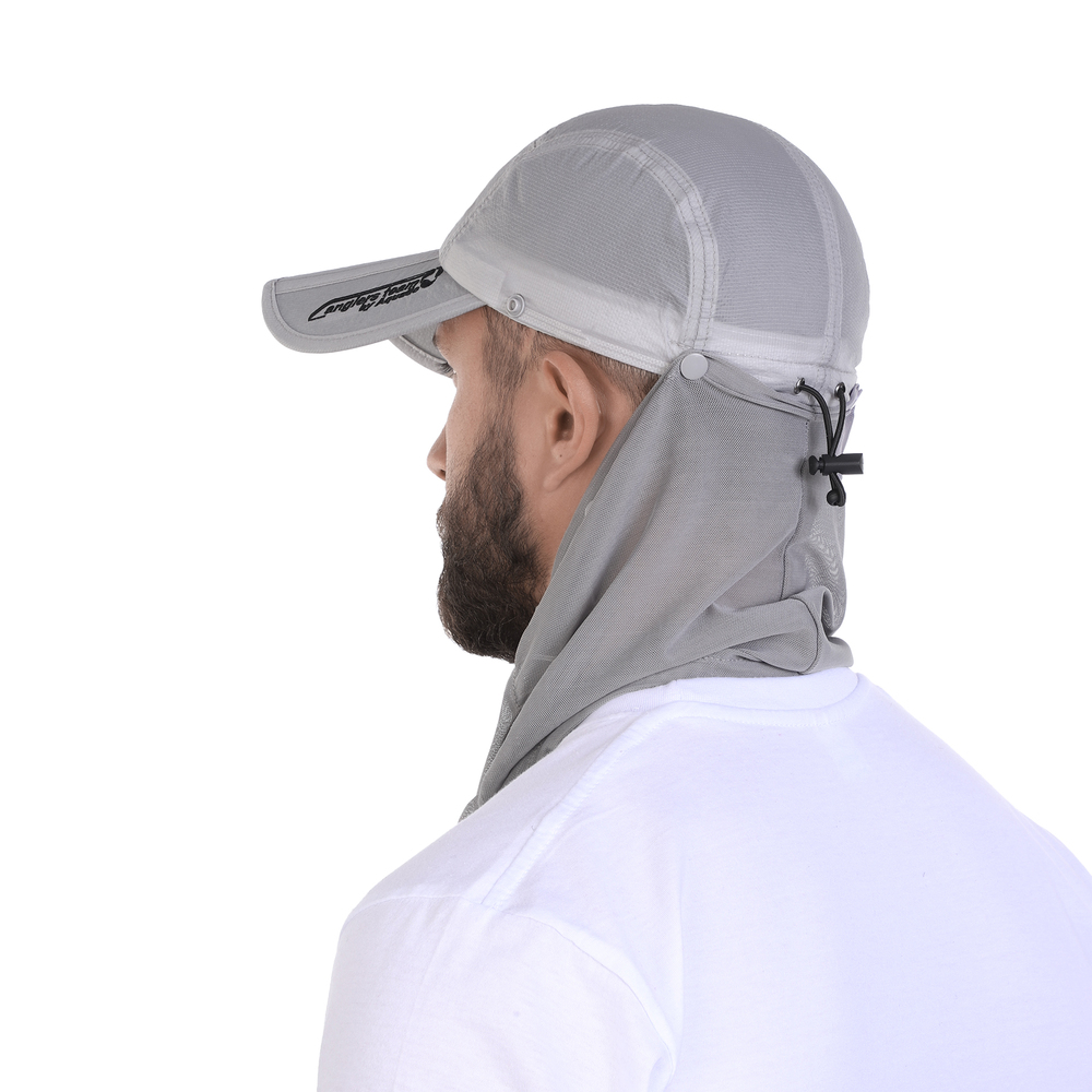 Кепка Aquatic KA-18СС складная с антимоск.бафом цв.св-серый