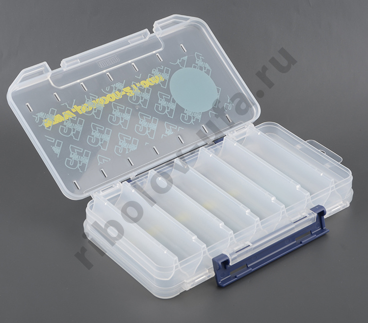 Коробочка Pontoon 21 LCB двусторонняя (200х126х36мм) прозрачная