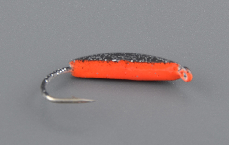 Мормышка вольфрам Bravo Fishing Супер банан с ушком крашенный 3.5 мм 0.82 гр 40