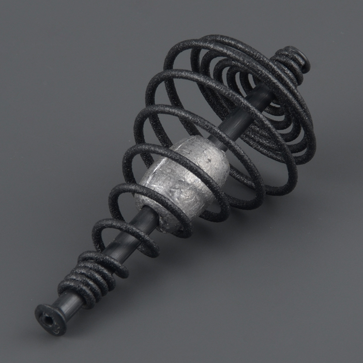 Кормушка конусная Ураган витая окрашенная + груз 30 гр. Три кита