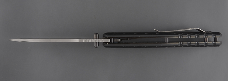 Нож туристический Следопыт , прорезинен.ручка, дл.клинка 100мм (в чехле) PF-PK-11