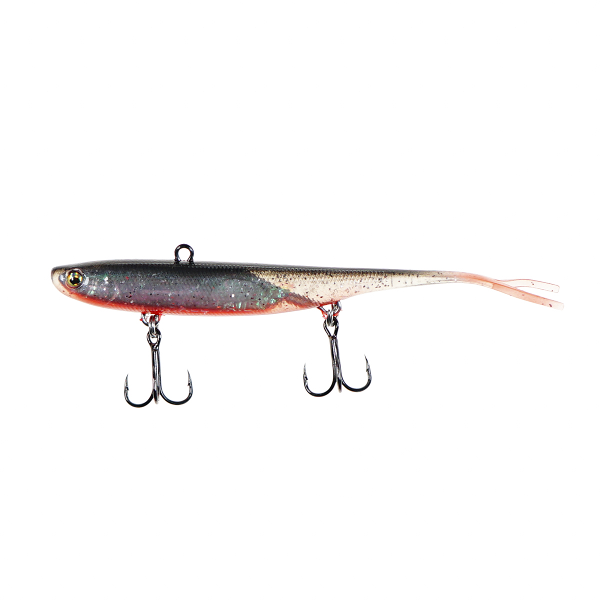 Баланслаг Jig It Whale Tail 150мм 39гр цв. F11 Shiny black back