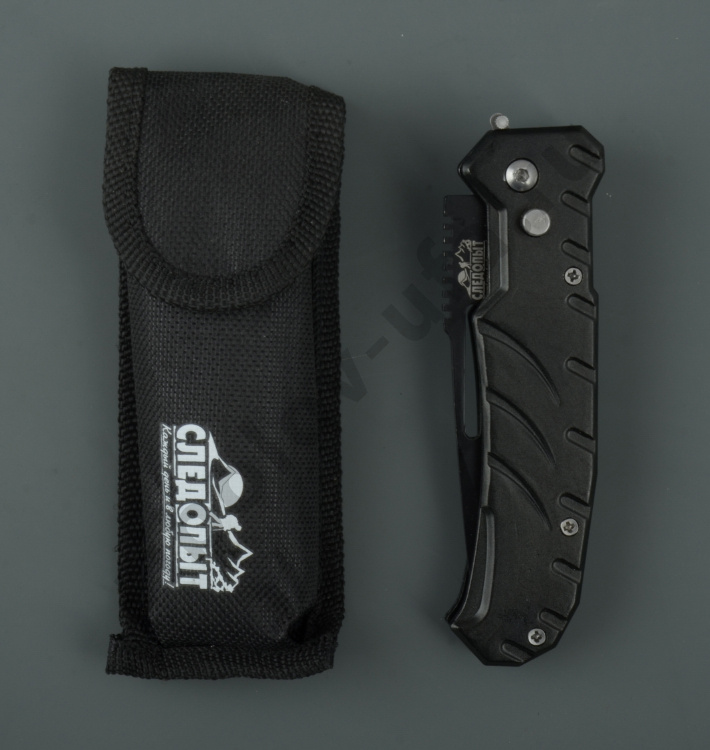 Нож туристический Следопыт , дл.клинка 88мм (в чехле) PF-PK-08