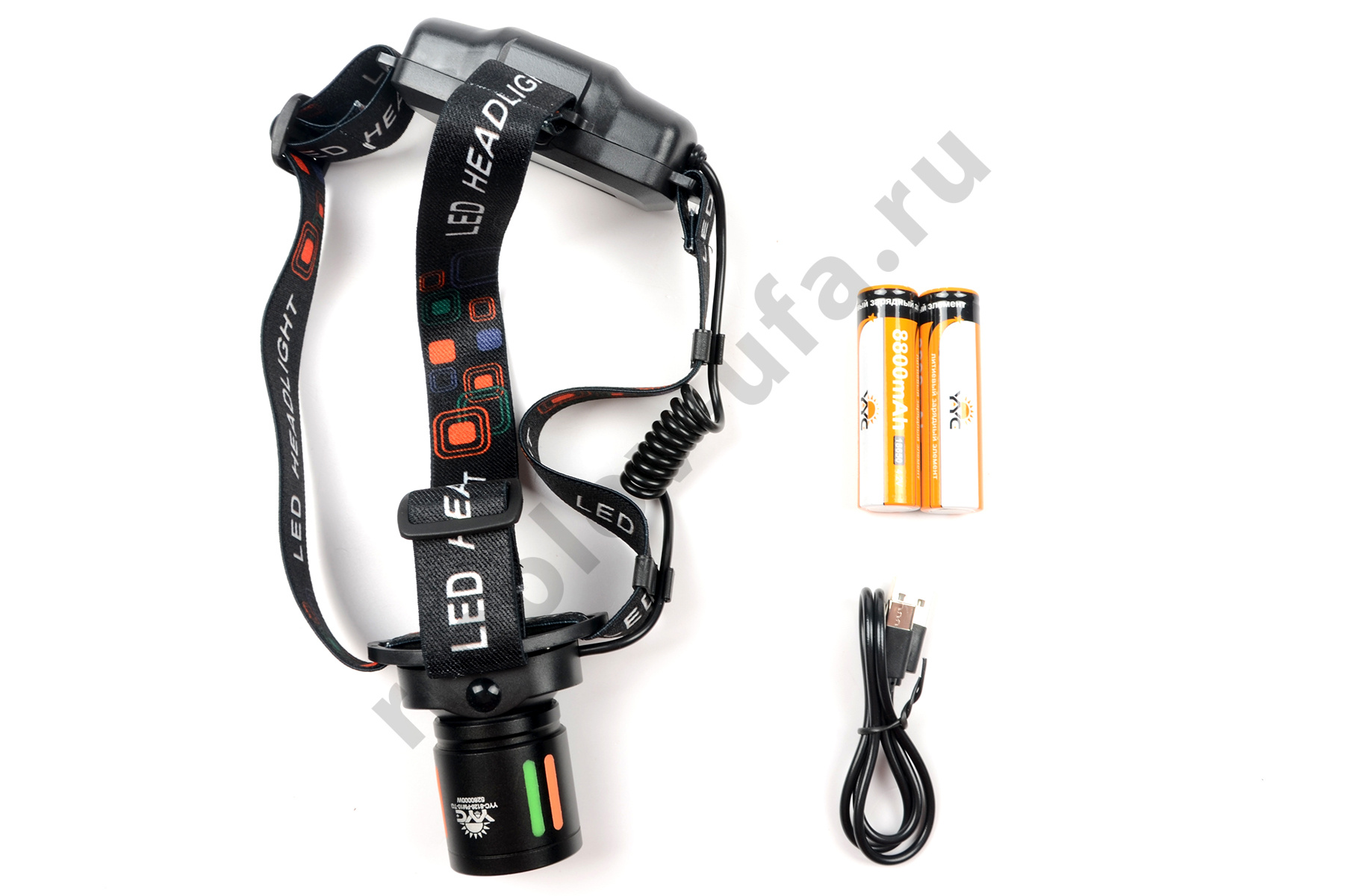 Фонарь налобный YYC 8126-PM10-TG