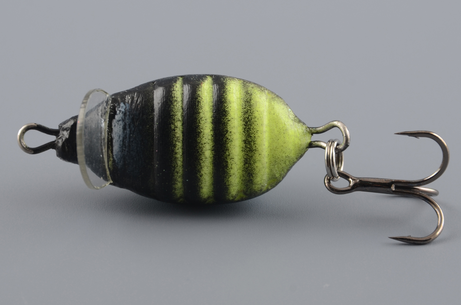 Воблер Белоречье Кренк Жук 3D 2гр тройник №10, цв. 2192