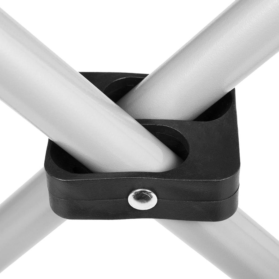 Стул складной Nisus цв. серо-красный N-96801-GR