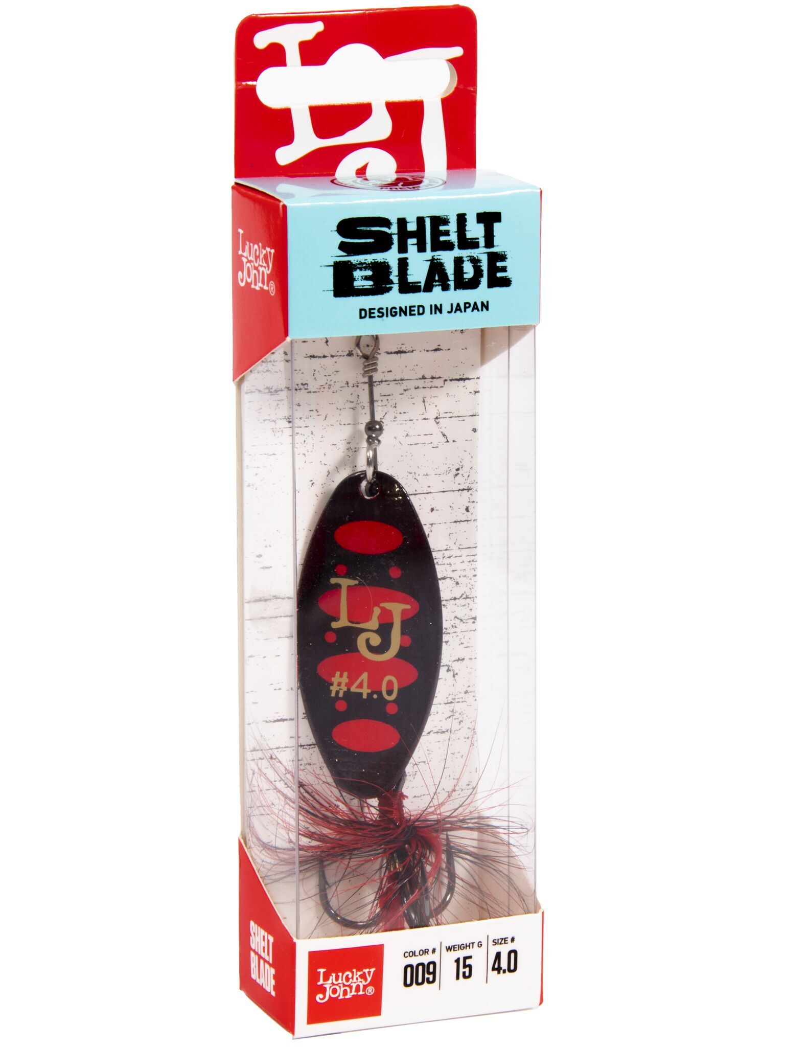 Блесна вращ. Lucky John Shelt Blade 04 15.0 г цв. 009