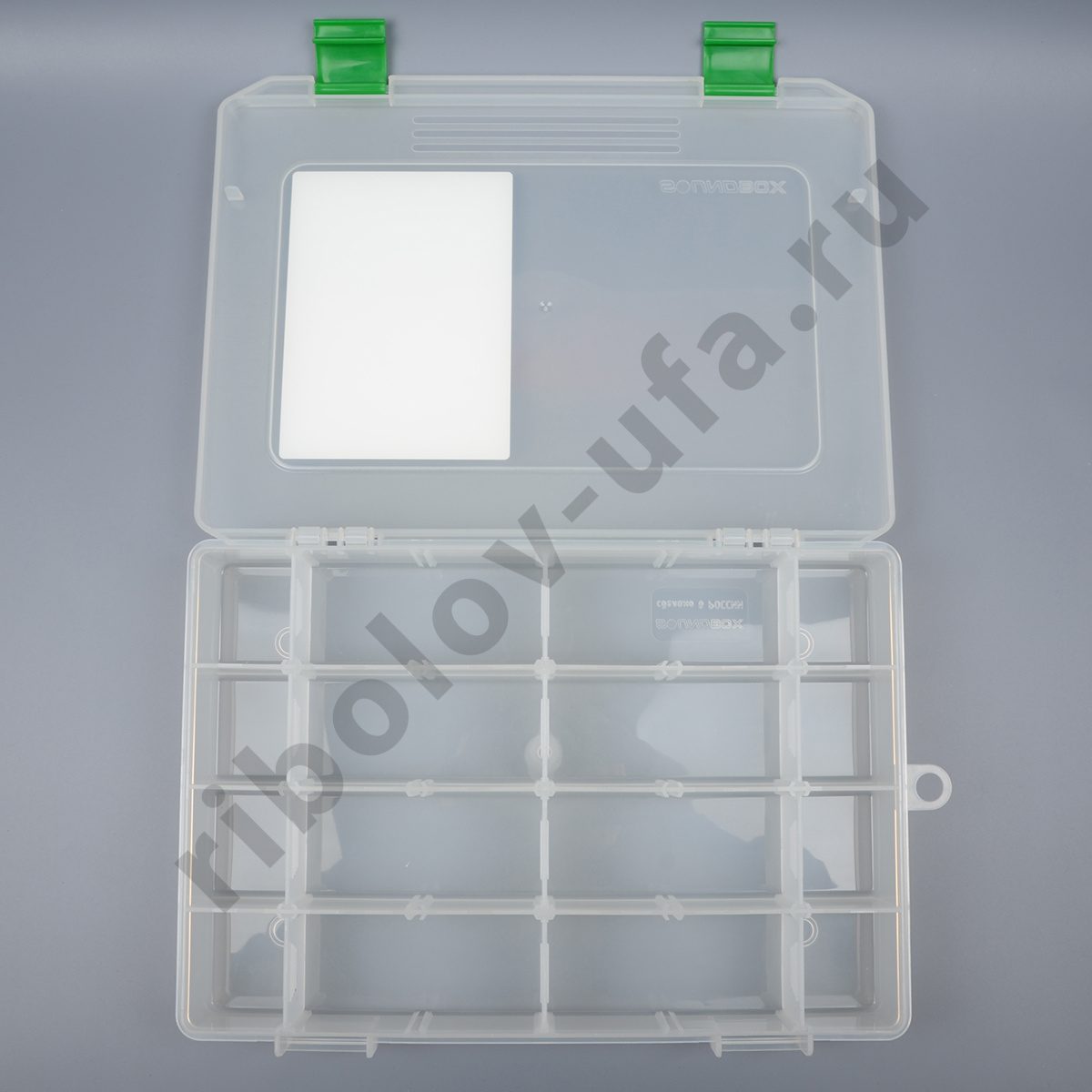 Коробка Fisherbox 250 прозр. 25*19*04