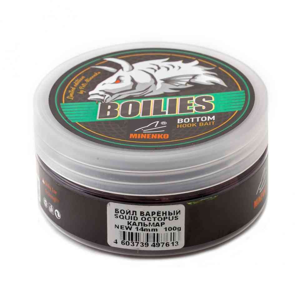 Бойлы Minenko 14мм Squid & Octopus (насадочные) вареные