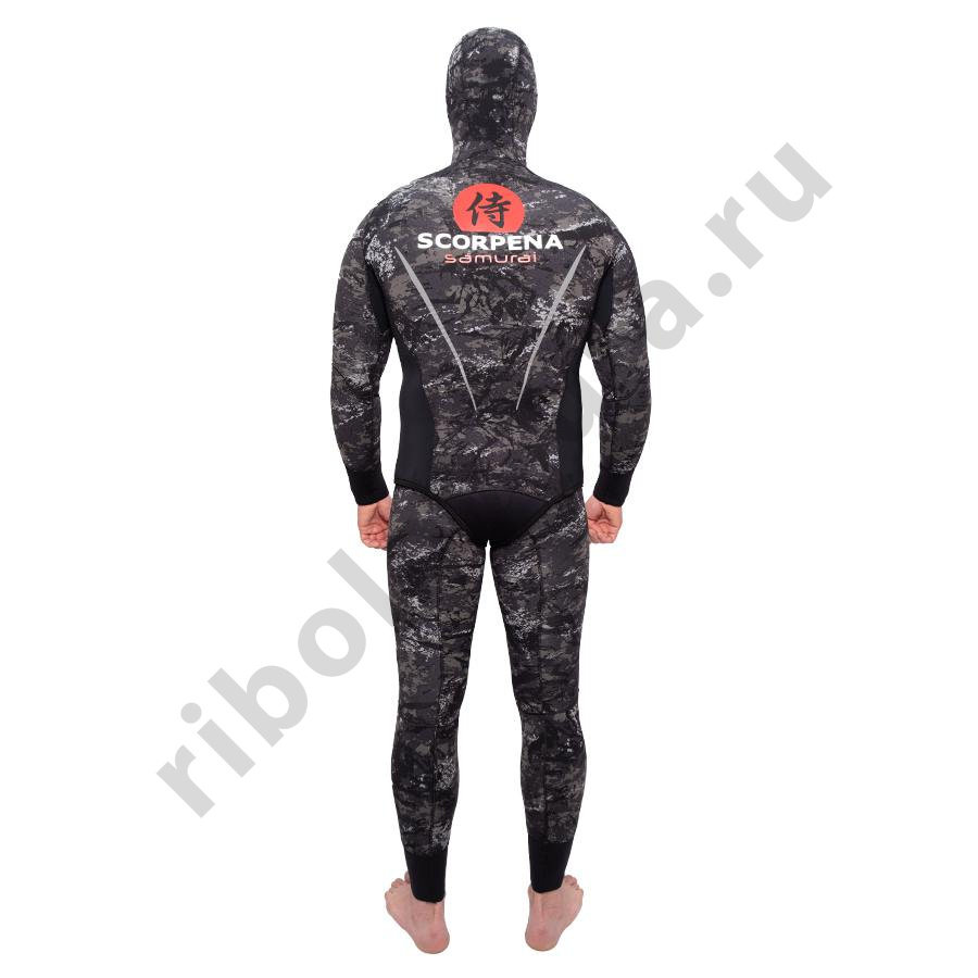 Гидрокостюм Scorpena 5мм Samurai Yamamoto Camo р. M   (25)