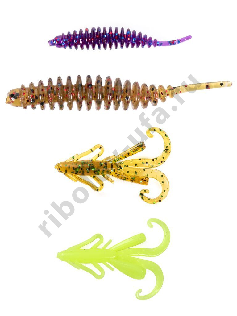 Набор приманок Lucky John Pro Series Perch Snack Pack Mix 3