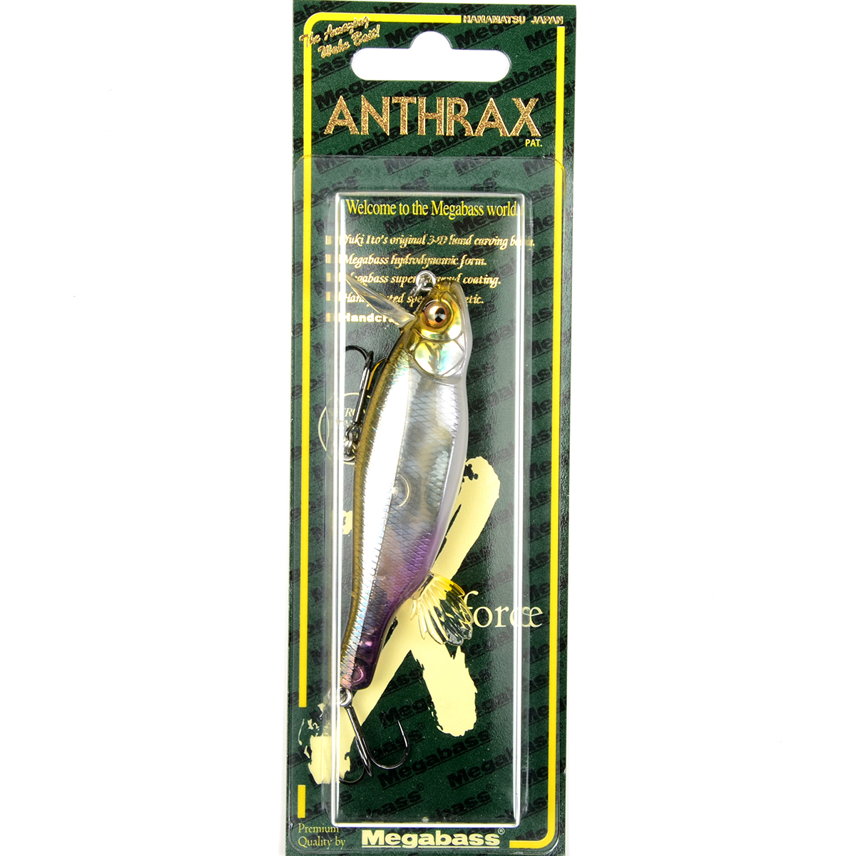 Воблер Megabass Anthrax SP-C 83F 83мм 10,6гр 0-0,3м цв. HT Ito Wakasagi 551253