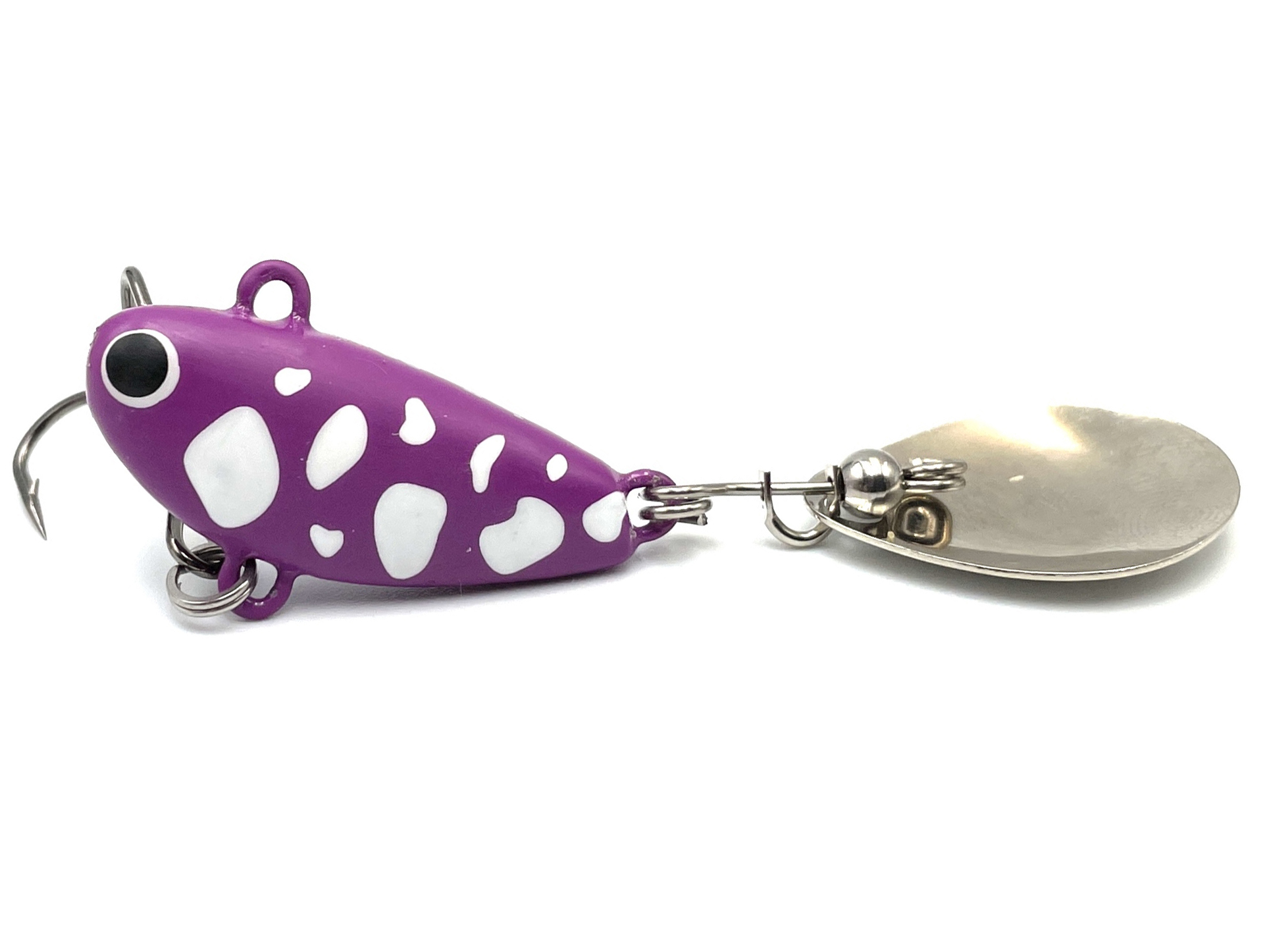 Тейл-спиннер UF Studio Bullet 15гр. 27мм. цв. Purple Salamander