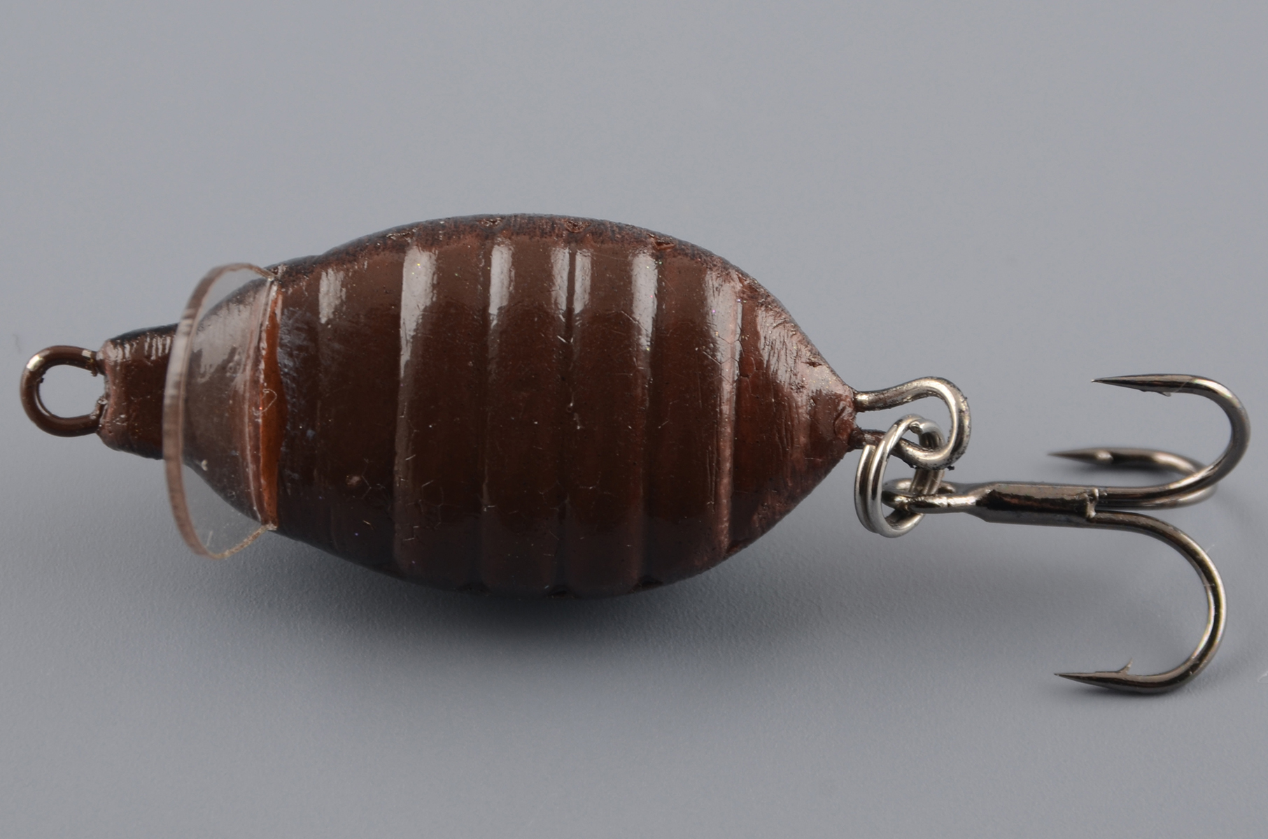 Воблер Белоречье Кренк Жук 3D 2гр тройник №10, цв. 2106