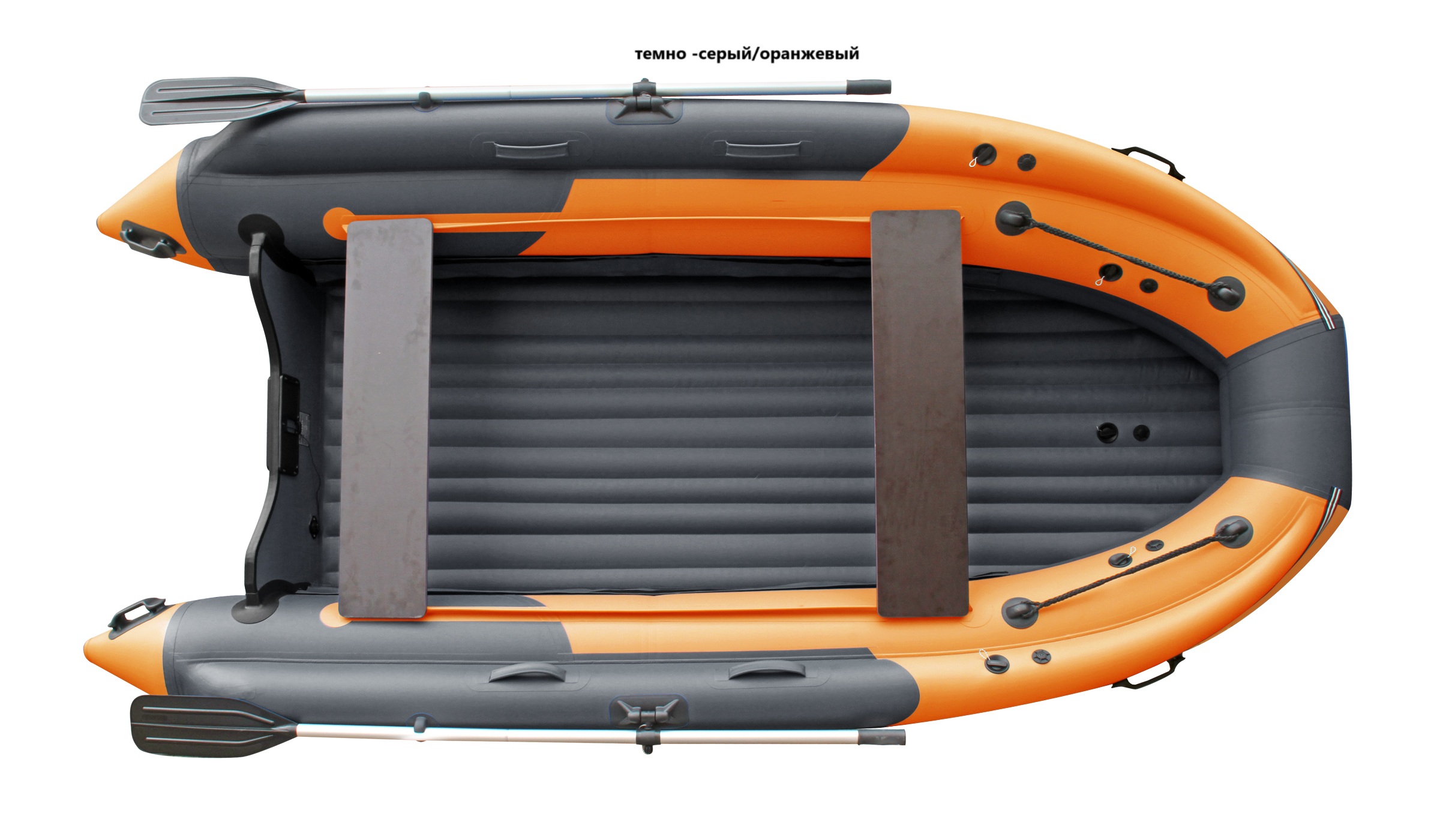 Лодка Skat Triton 400 Fi цв. сер-оранж