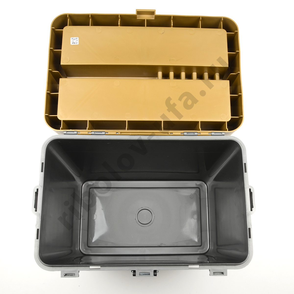 Ящик зимний Helios серый/золото