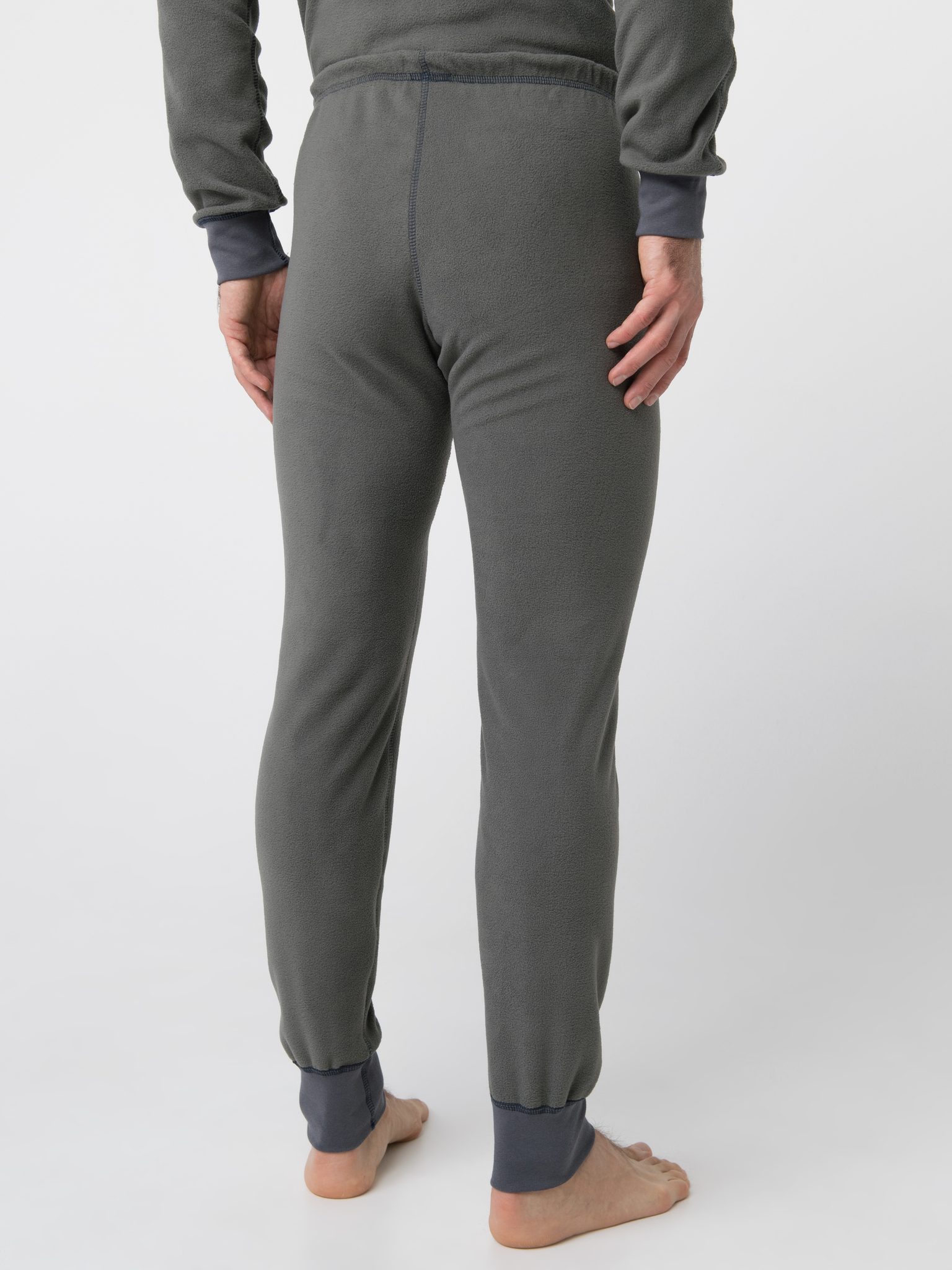 Термобелье Huntsman Thermoline ZIP цв.Серый, ткань Флис р. 52-54 (XL)