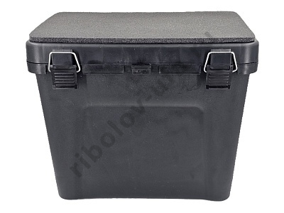 Ящик зимний Три кита 4 отделения для приманок малый 310*360*240 цв.черный 