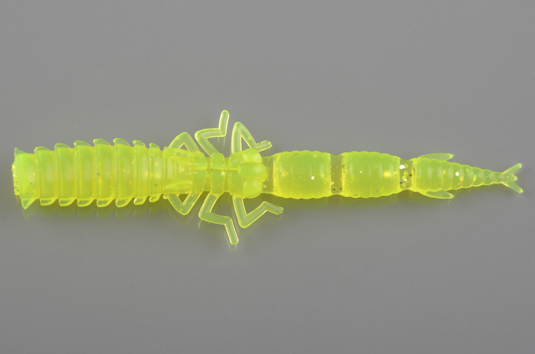 Силиконовая приманка Ojas Dragon Fry 67мм цв.Chartreuse Tr