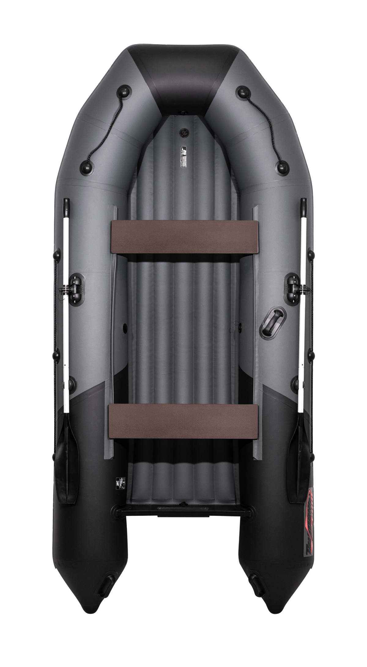 Лодка Таймень NX 3400 НДНД PRO графит/черный 