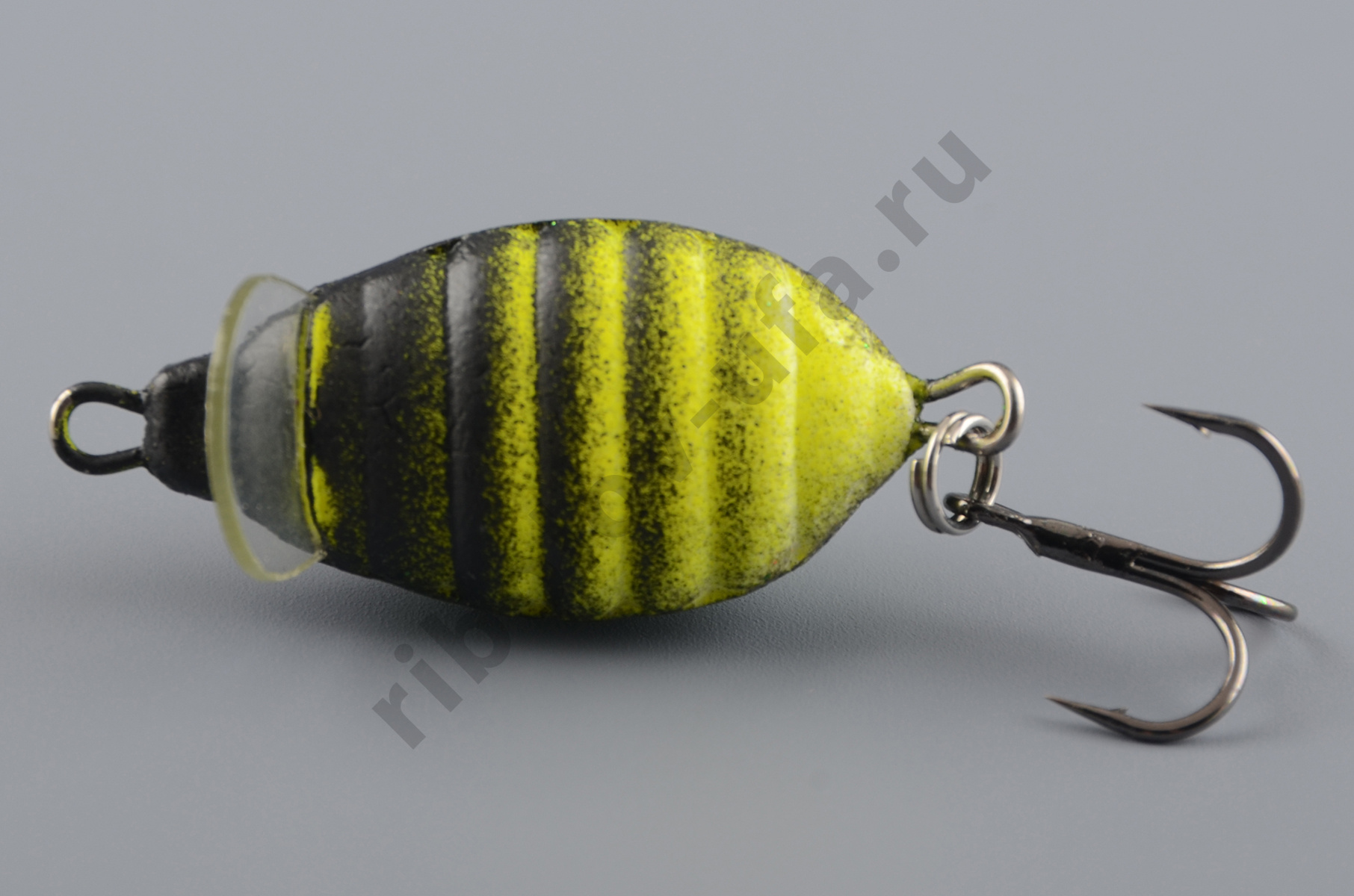 Воблер Белоречье Кренк Жук 3D 2гр тройник №10, цв. 2802