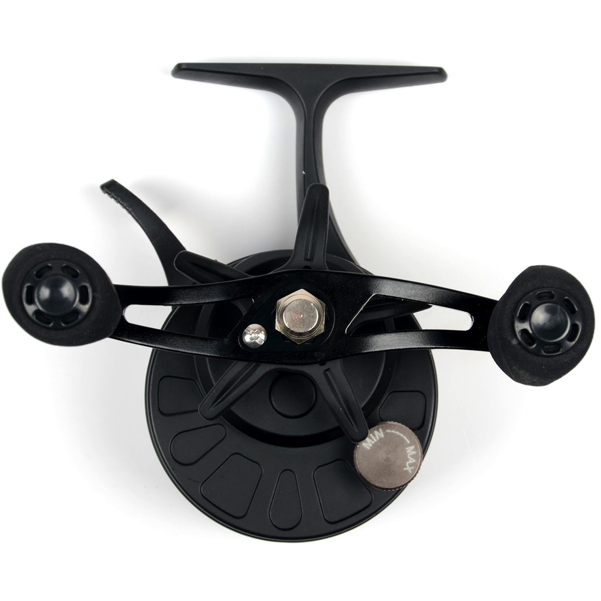 Катушка зимняя Zander Master Energy L, цв. черно-серебренный