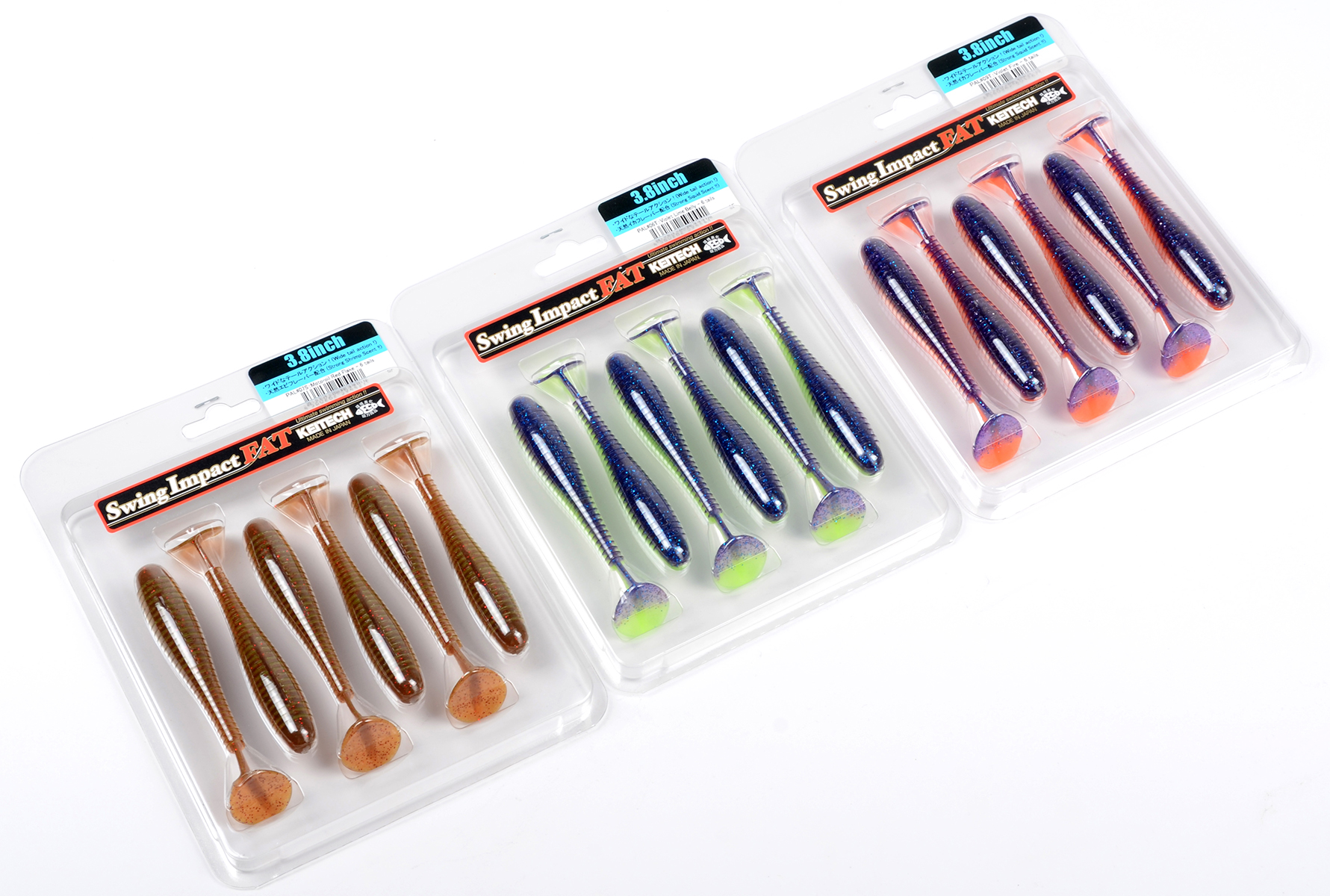 Силиконовая приманка Keitech Swing Impact Fat 3.8 in 9,2см 8,5гр (6шт/уп) EA# 21 Mystic June Bug