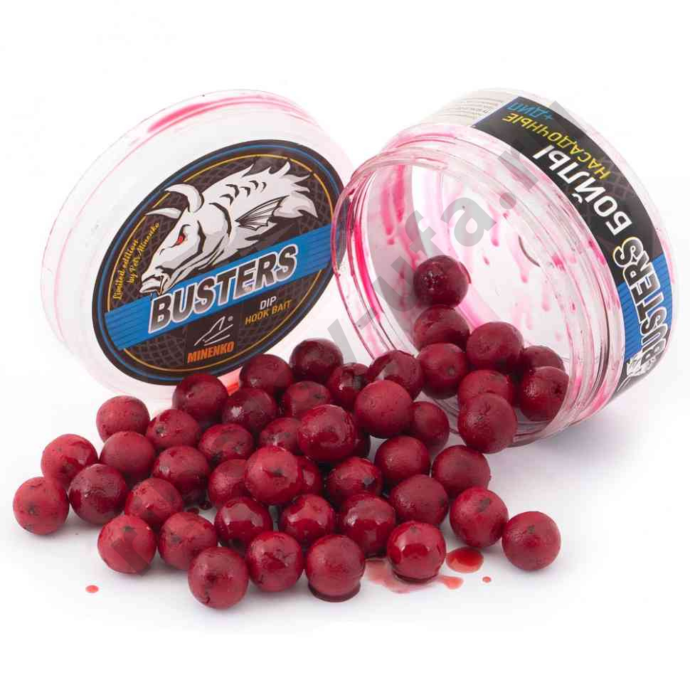 Бойлы Minenko Busters 14мм Plum (насадочные) вареные в дипе