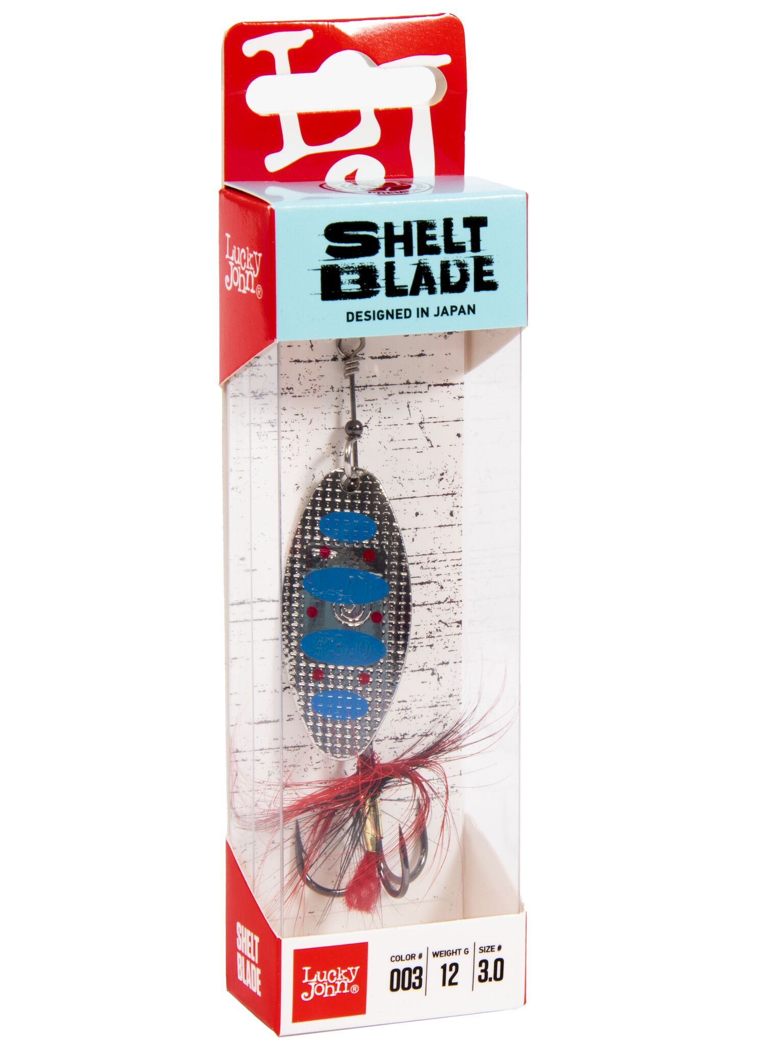 Блесна вращ. Lucky John Shelt Blade 03 12.0 г цв. 003