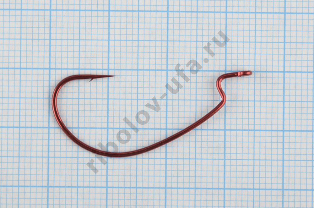 Офсетные крючки Hitfish J-Red Light hook RD # 1