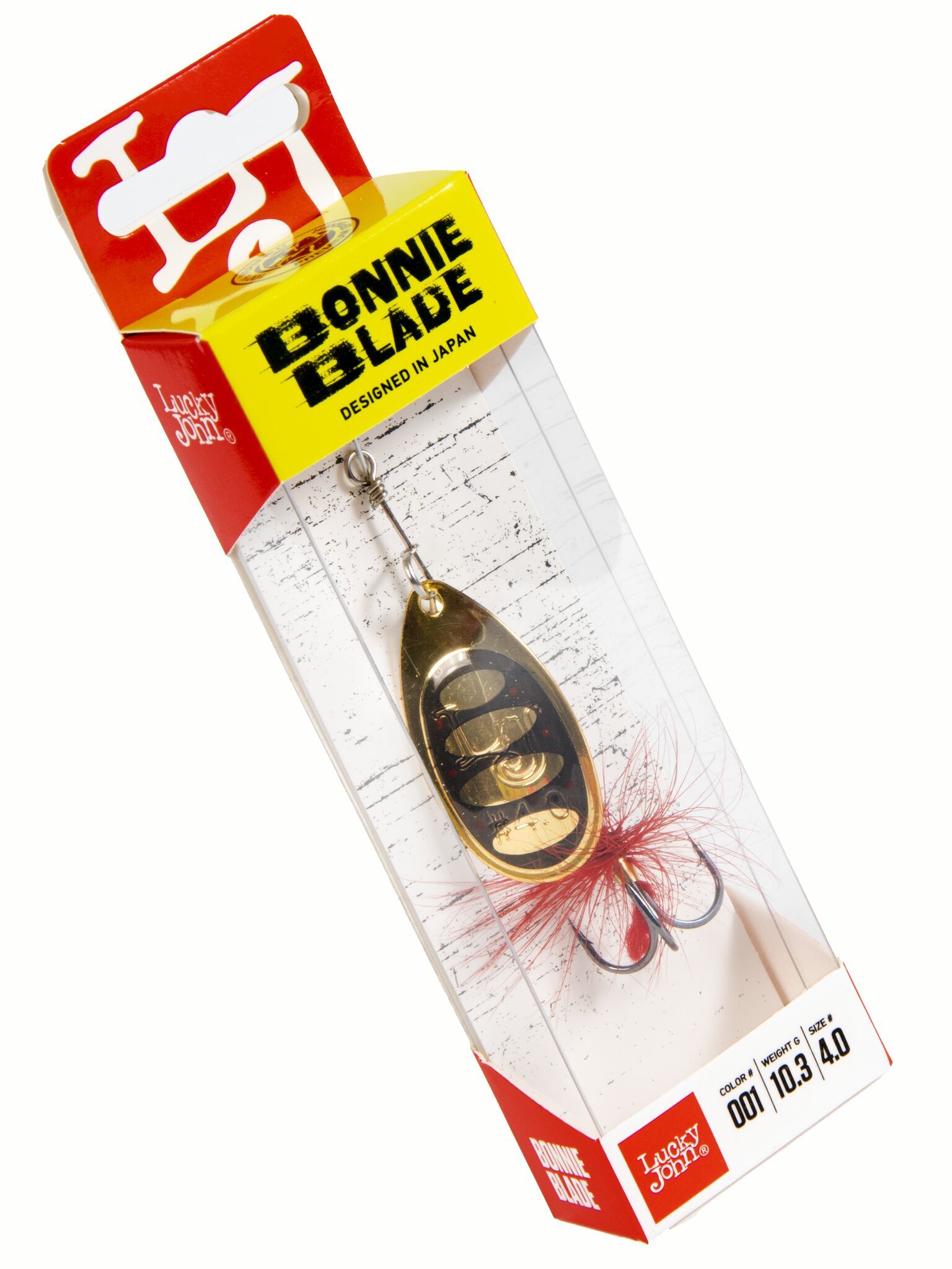 Блесна вращ. Lucky John Bonnie Blade #04, 10.3гр., цв. 001