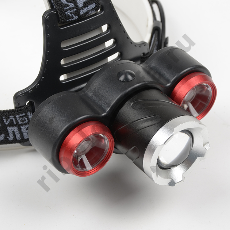 Фонарь налобный Сибирский Следопыт Смит 3L, zoom, 3 режима,аккум,220В+12В HL29