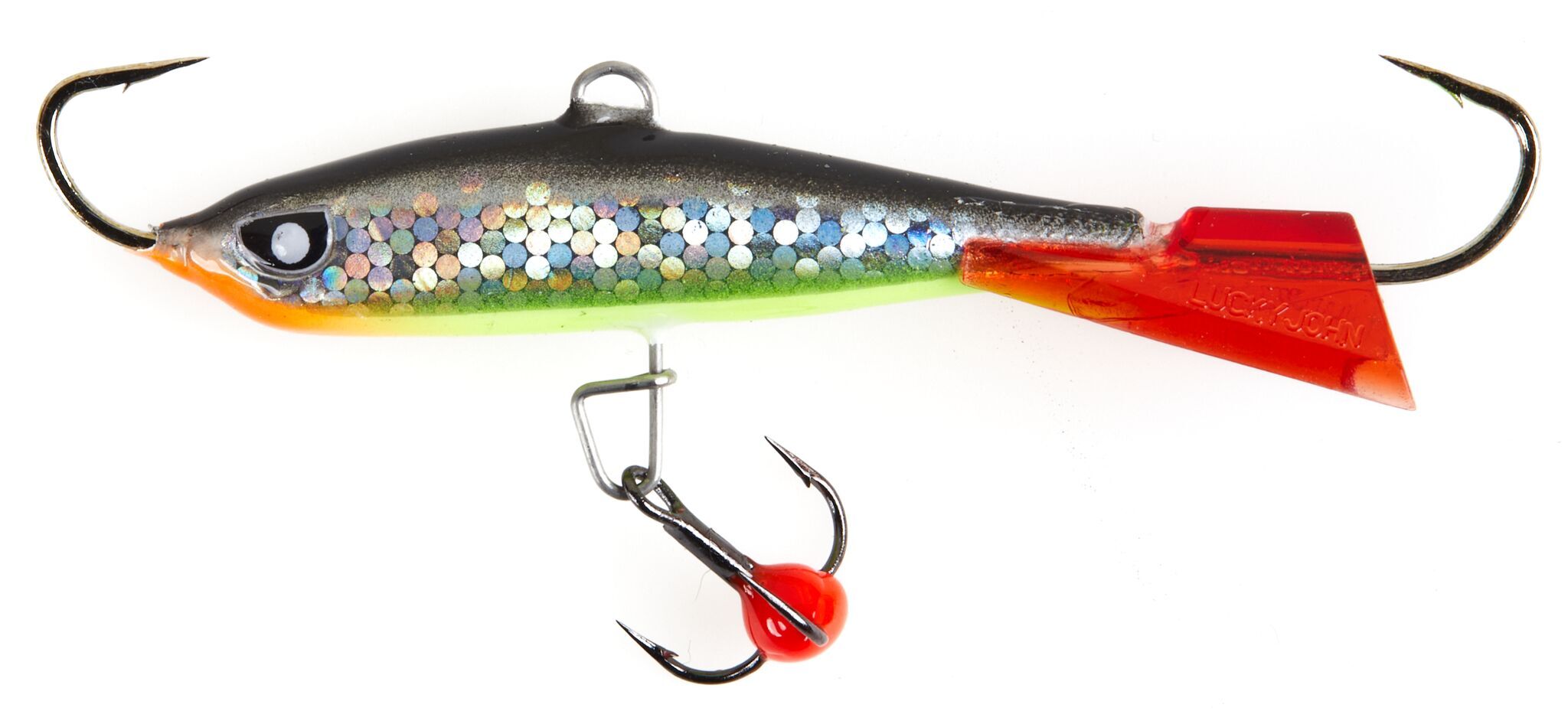 Балансир Lucky John Nordic 3 + тройн 35мм (51351-69HRT)