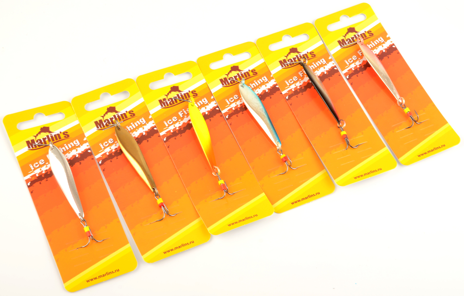 Блесна зимняя Marlins Финка 53мм 9гр. цв.101