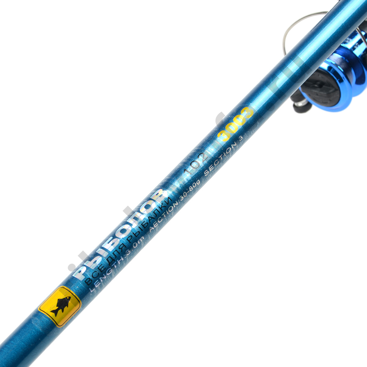 Удилище оснащенное с кольцами No name Карась 3 м