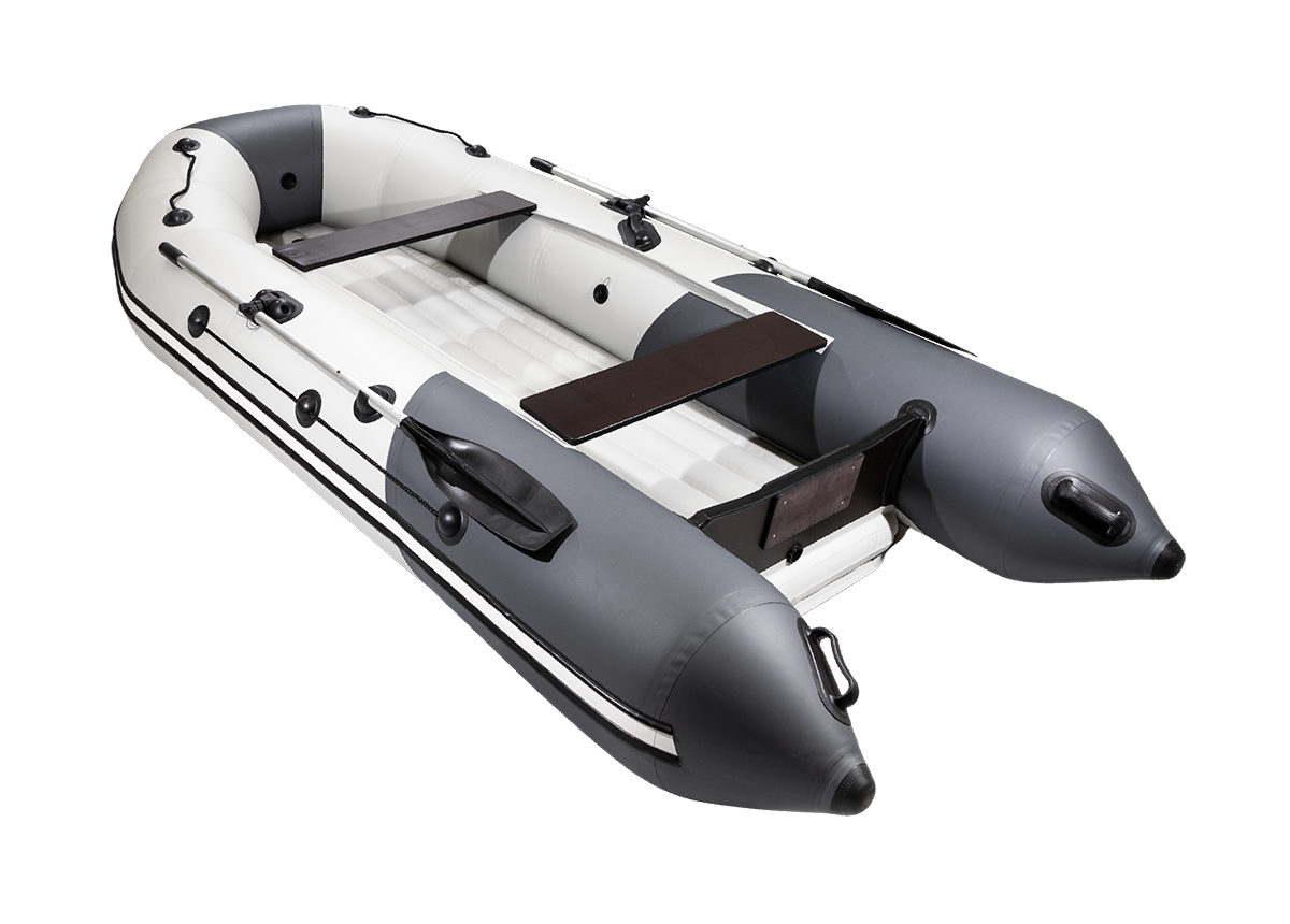 Лодка Таймень NX 3400 НДНД PRO светло-серый/графит