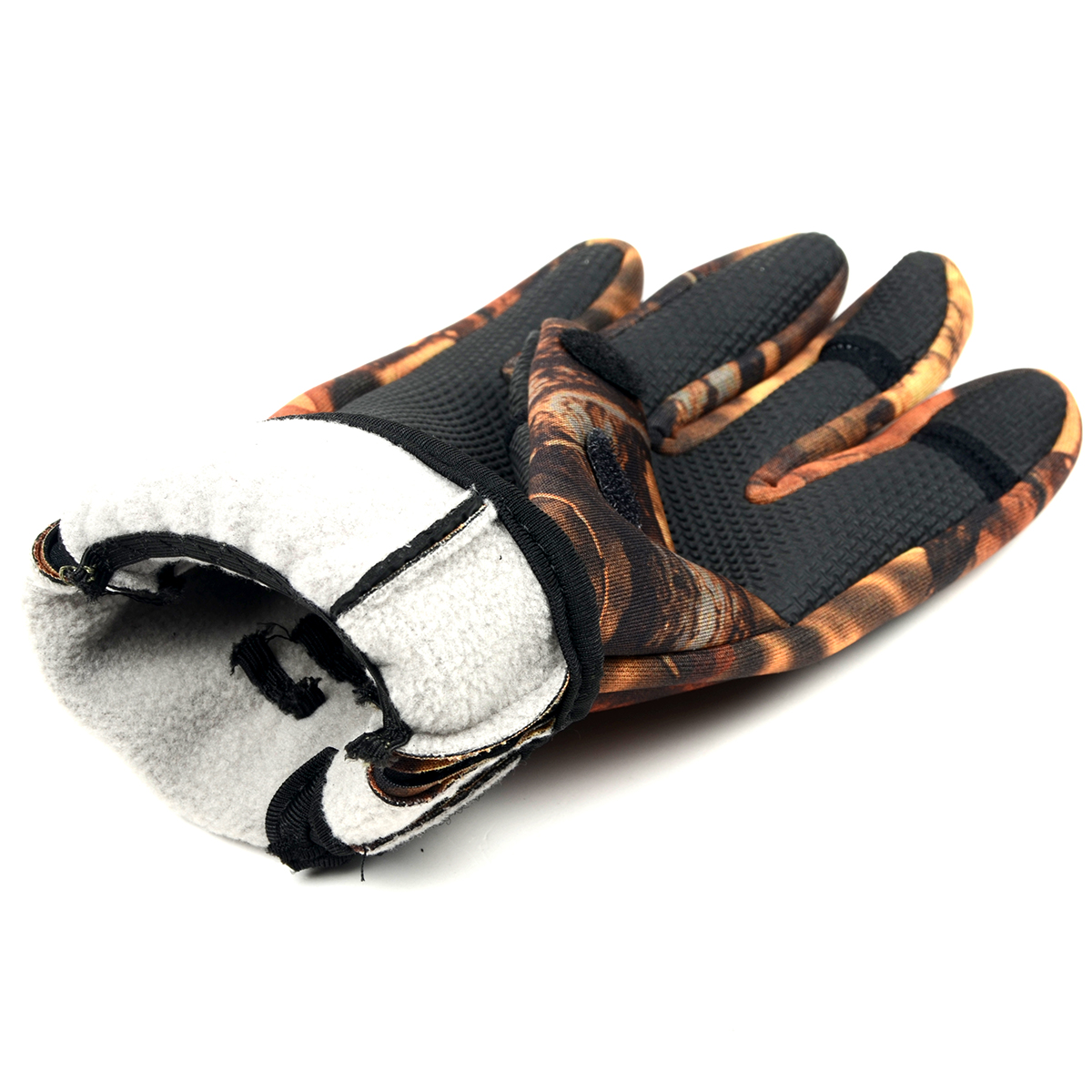 Перчатки No name утепленные, неопрен., цв. коричневый