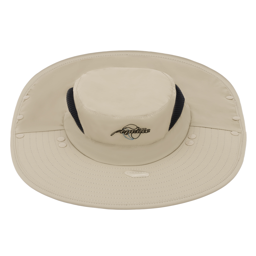 Панама Aquatic с защитой лица и шеи КА-16Б (цвет: бежевый; UPF50+)