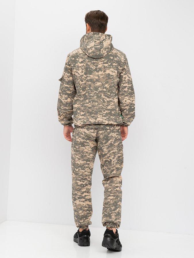 Костюм летний Стрелок ткань Сорочка цвет 128/2 (светлый пиксель) (Размер: 48-50, Рост: 170-176)