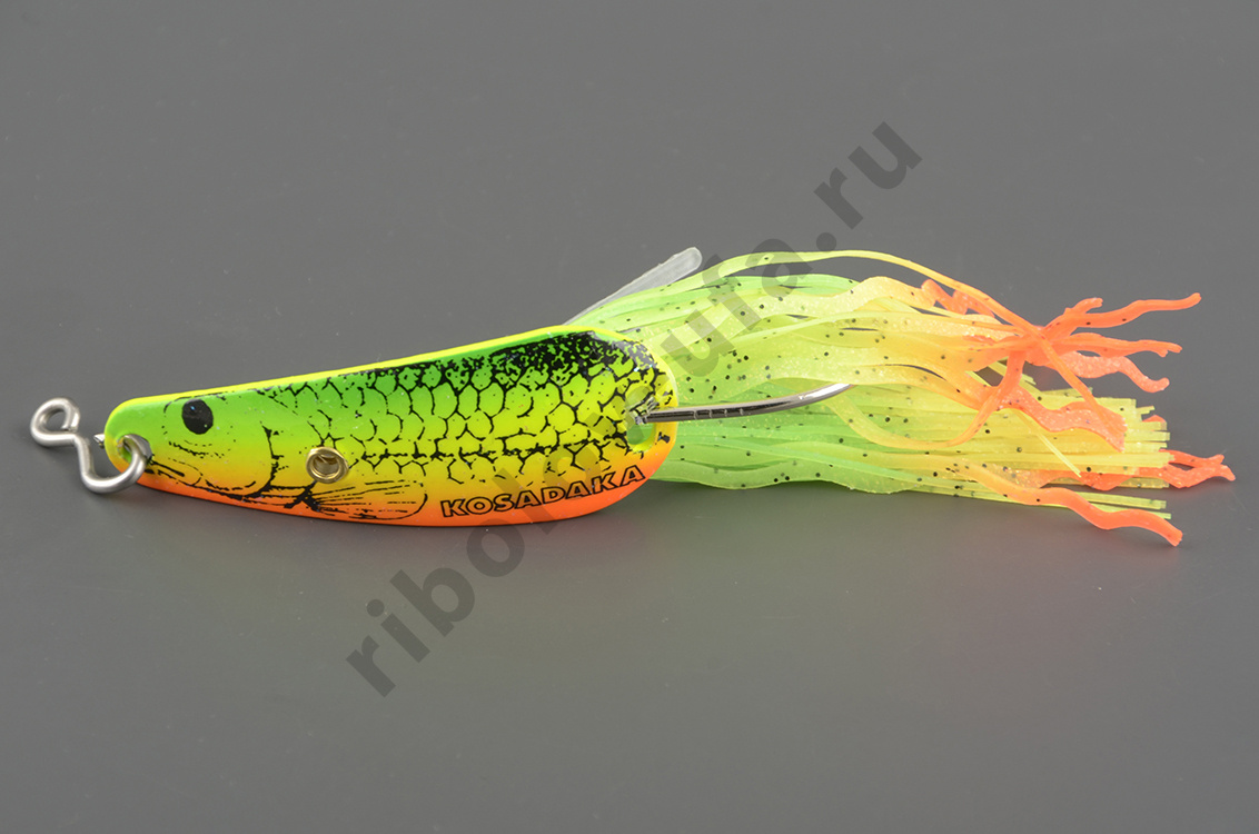 Блесна колебалка незацепляйка Kosadaka Bullet spoon 21гр цв. С22