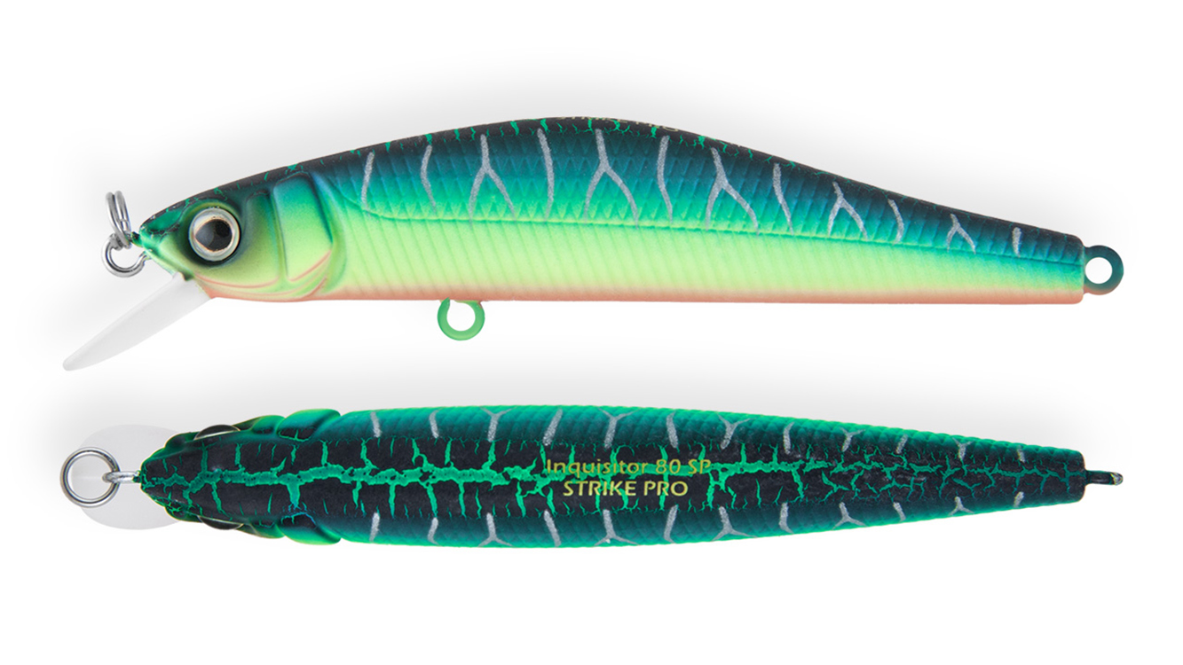 Воблер Strike Pro Inquisitor 80SP нейтр.пл.,8.3гр..(0.7-1.2м) кр.Owner  EG-193A-SP#A223S-RP